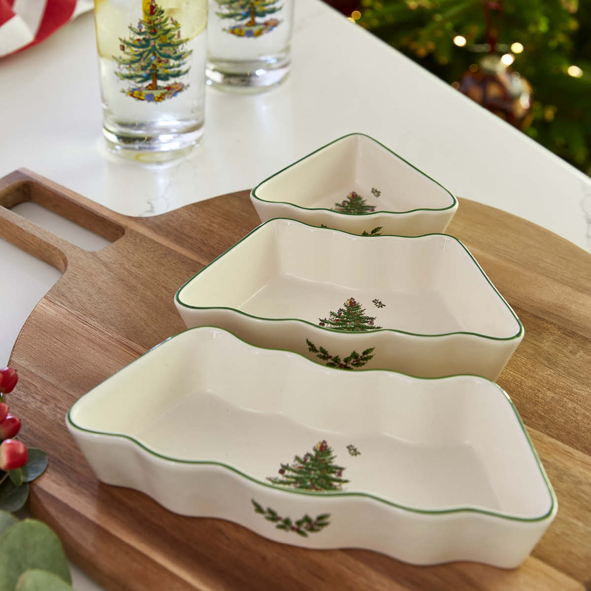 Christmas Tree 3 Piece Party Set image number null